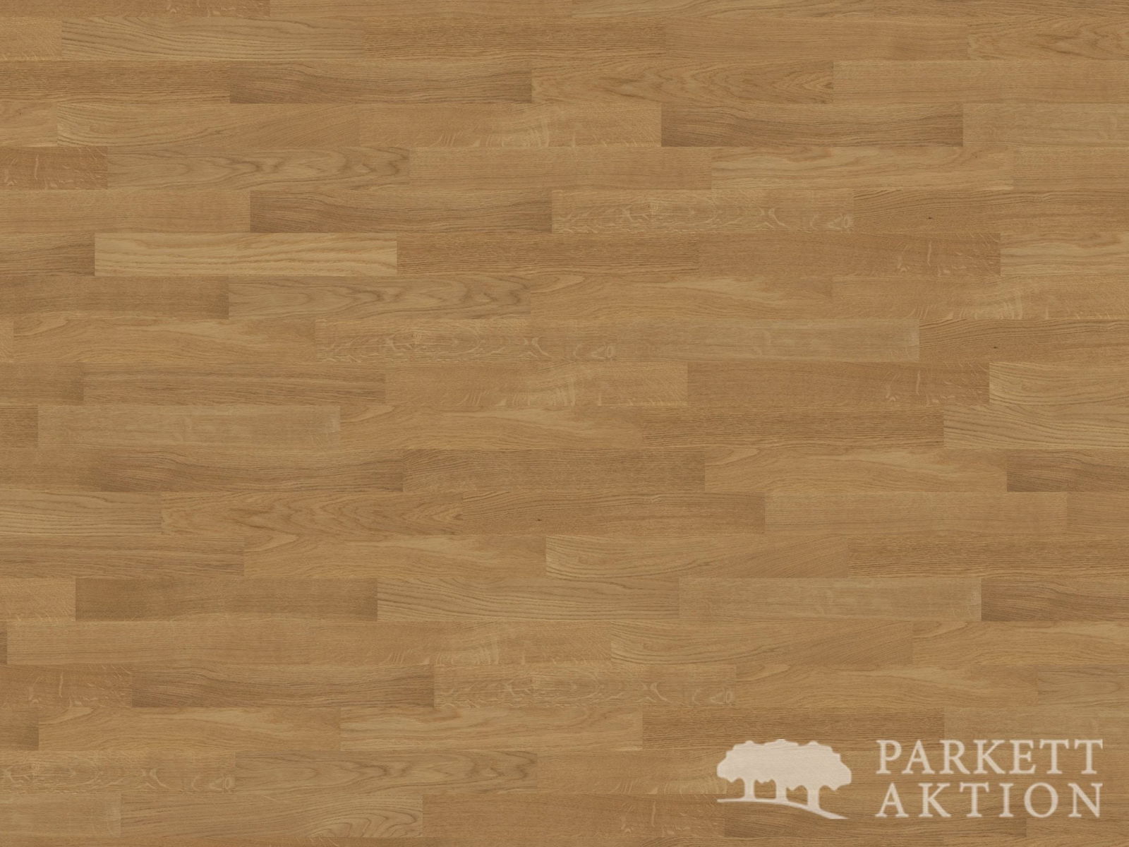 2-Schicht Eiche Parkett Natur lackiert