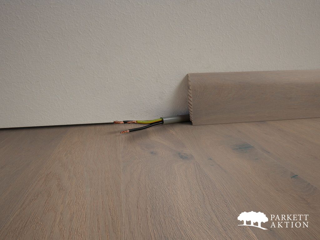 Abschlussleiste Parkett Neuburger profil grau   