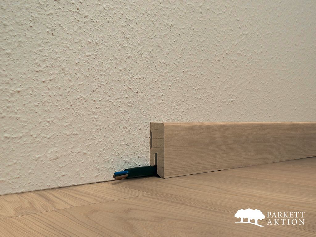 Sockel sockelleisten eiche weiss gebürstet 40 furniert geölt