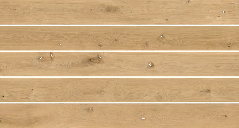 Best Forest Deck Rustikal – 4 mm Sägefurnier Eiche