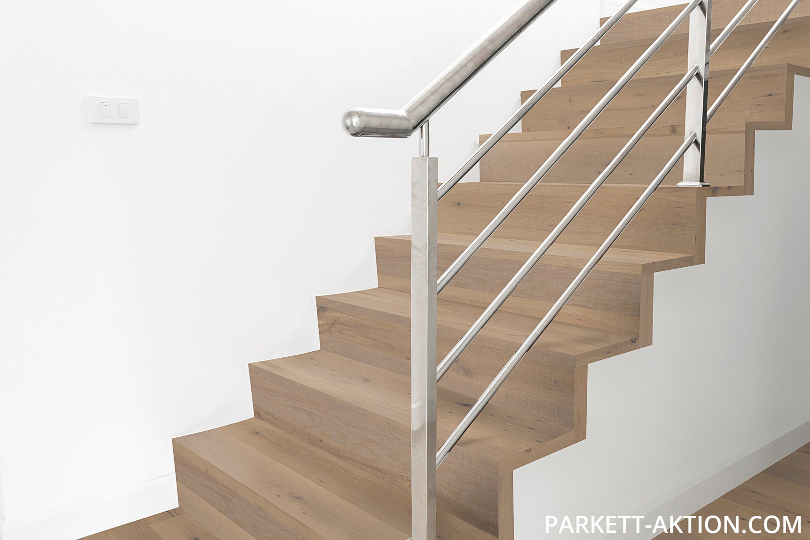 Parket Treppen Profil L Modern 200210 landhausdiele eiche gebürstet saegerau invisible geölt