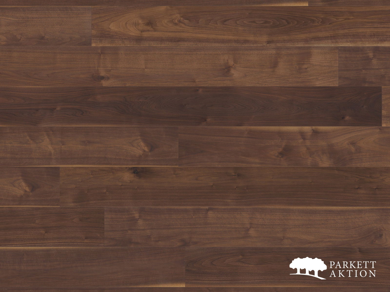 Landhausdiele Nussbaum markant natur geölt