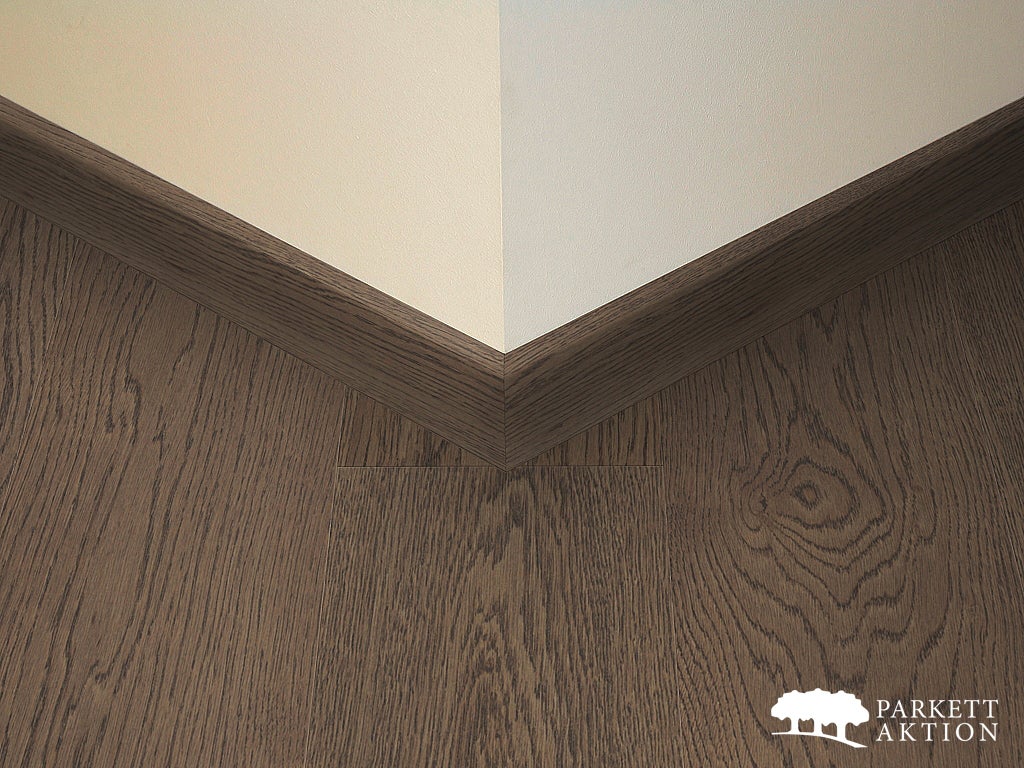 Sockel eiche dunkel braun gebürstet 58 furniert geölt