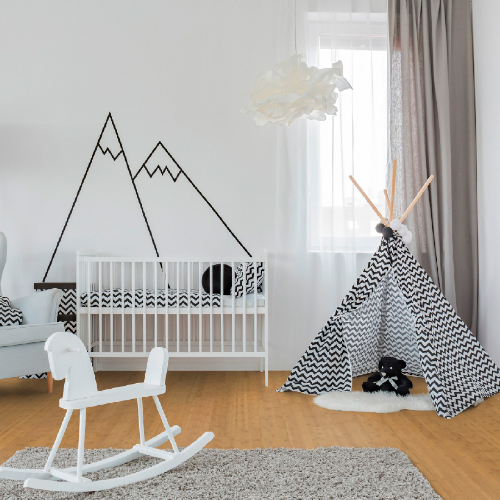 Parkettnutzung Kinderzimmer