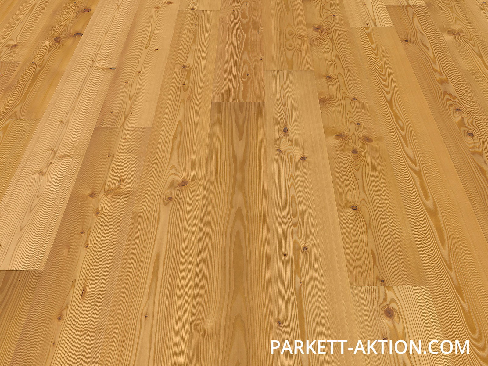 Echtholz Boden Lärche astig gebürstet natur geölt mit Klick System