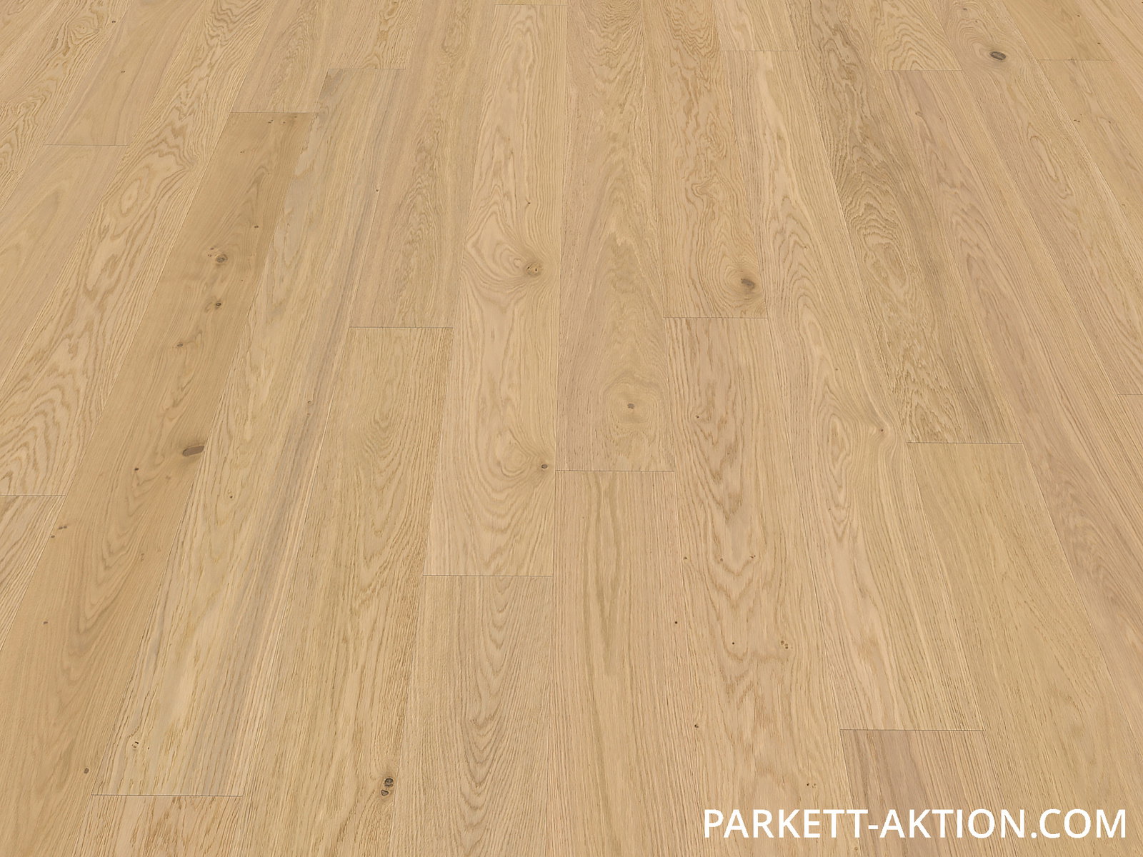 Dünndiele Eiche astig plus gebürstet wohnfertig leicht weiss geölt