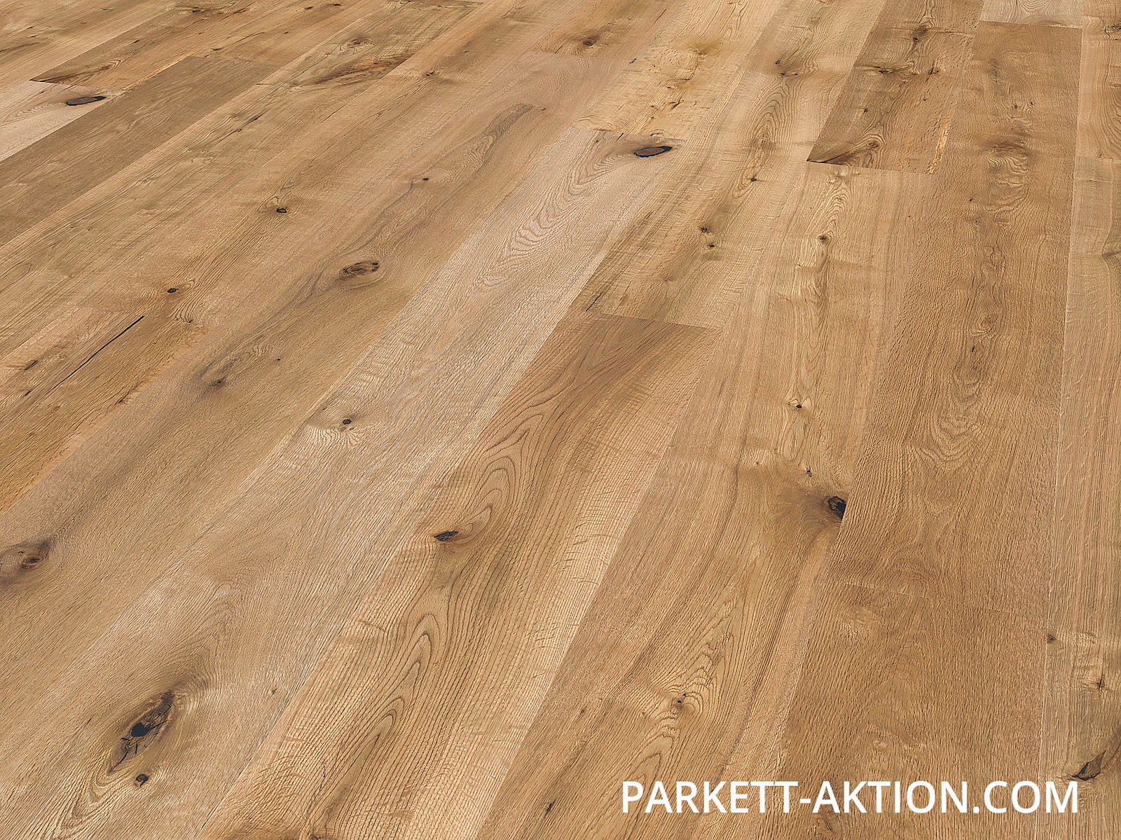 Klickparkett Eiche Diele Country robust gebürstet geölt