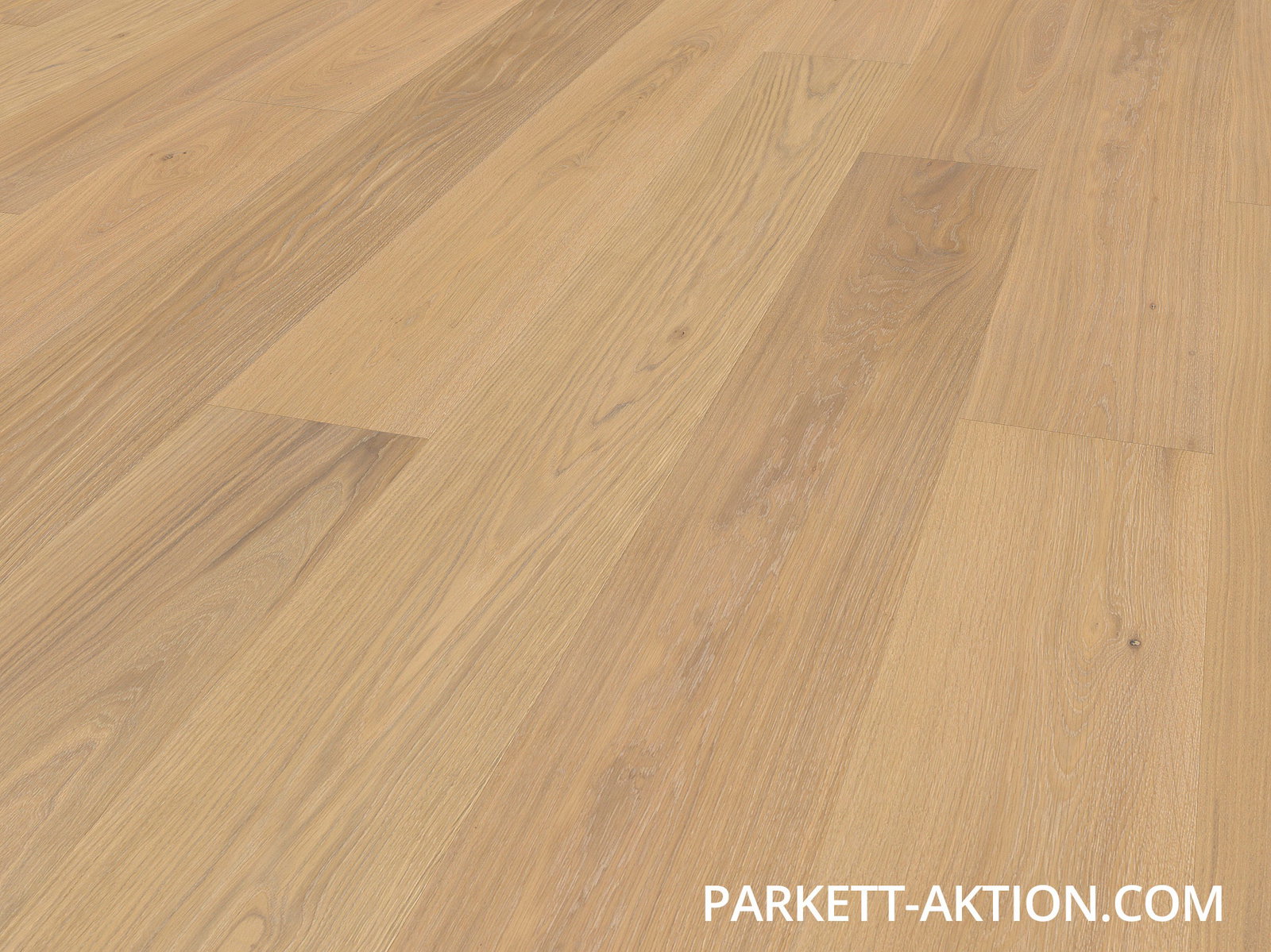 Exklusiv Parkett Eiche Selection Natur gebürstet weiss geölt