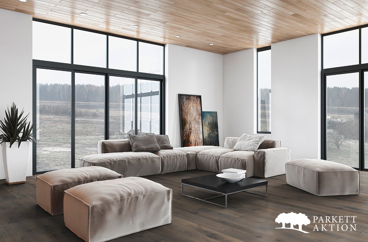 Landhausdielen Eiche grau geölt Klick System