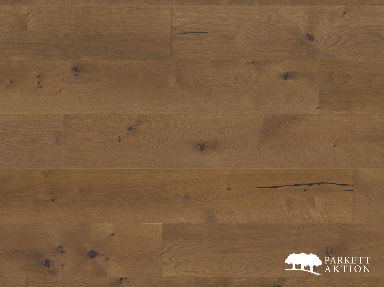 Breitdiele Eiche geräuchert geölt gebürstet