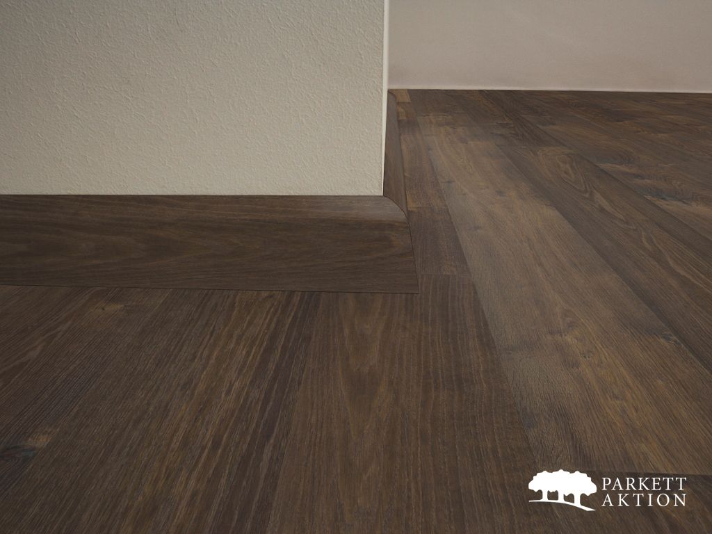 Sockel acki sockelleisten raeuchereiche gebürstet dunkelbraun matt geölt