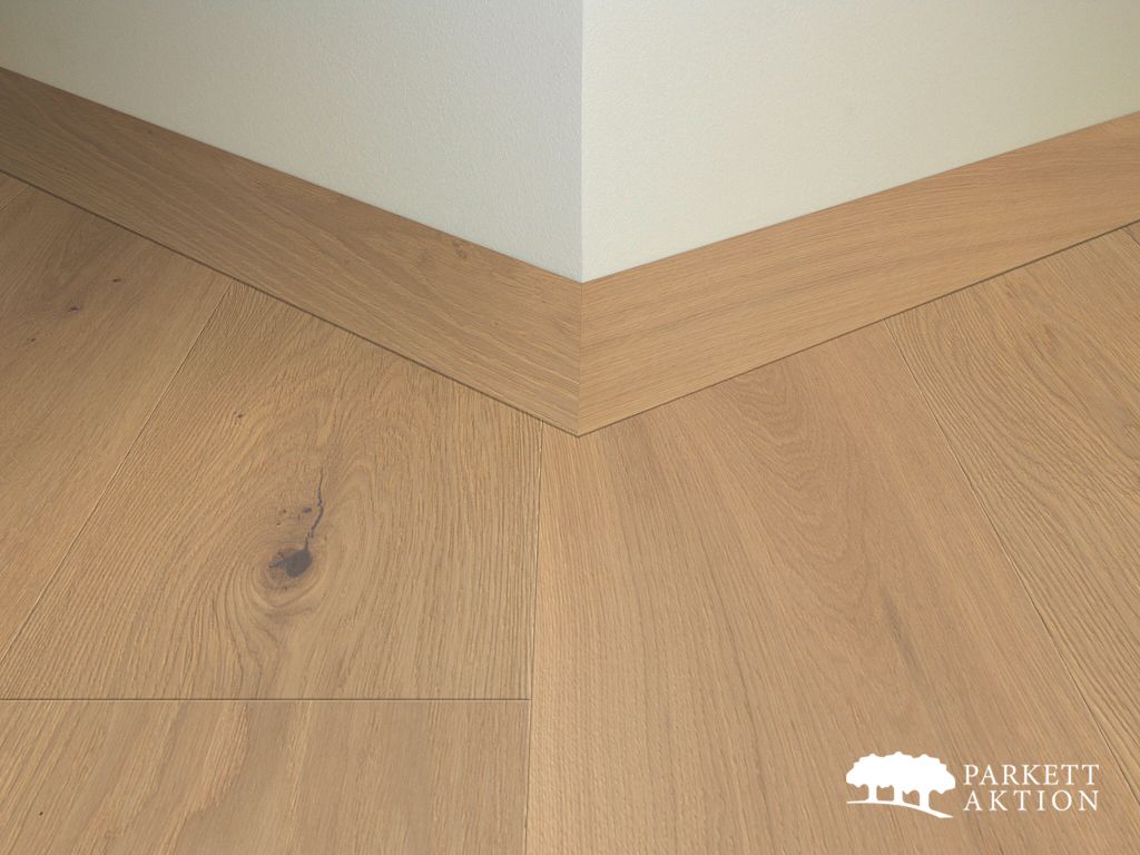 Sockel sockelleisten eiche leicht gebürstet furniert matt geölt