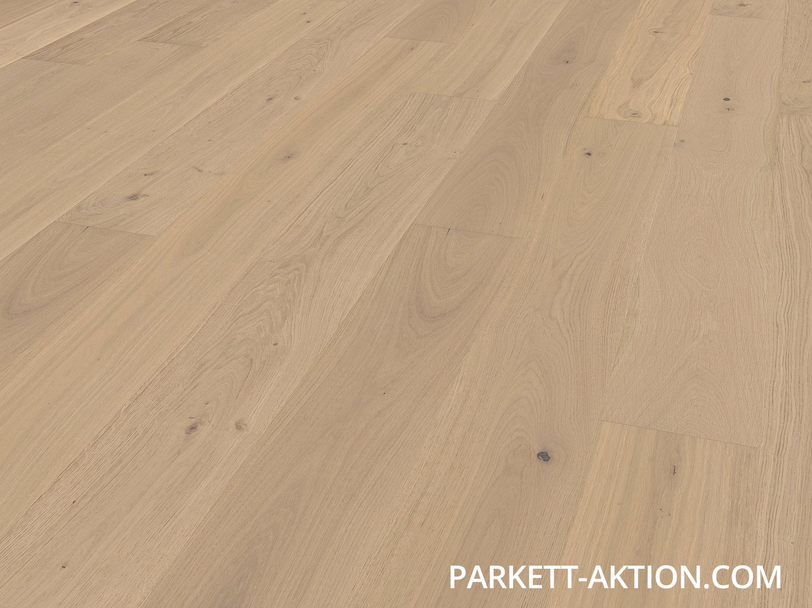 Montifloor Landhausdiele Eiche Sölden gebürstet weiss geölt