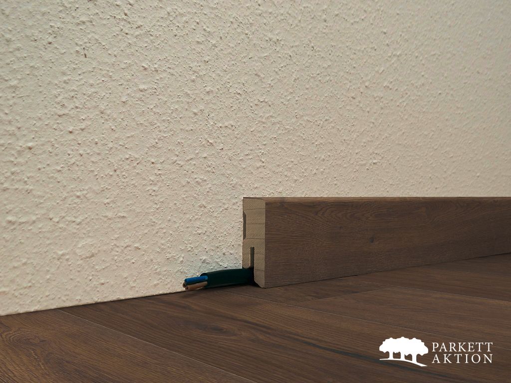 Sockel Eiche modern 40 furniert gebürstet angeraeuchert gebuerstet geölt