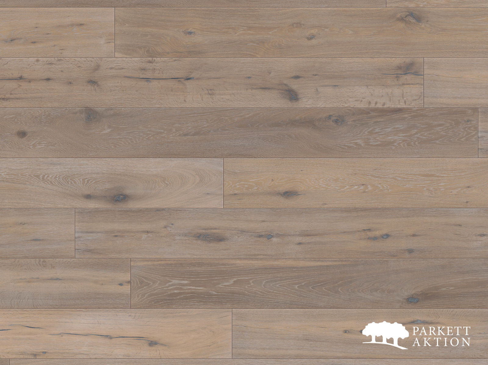Parkett Dielen Eiche geräuchert geölt weiss country