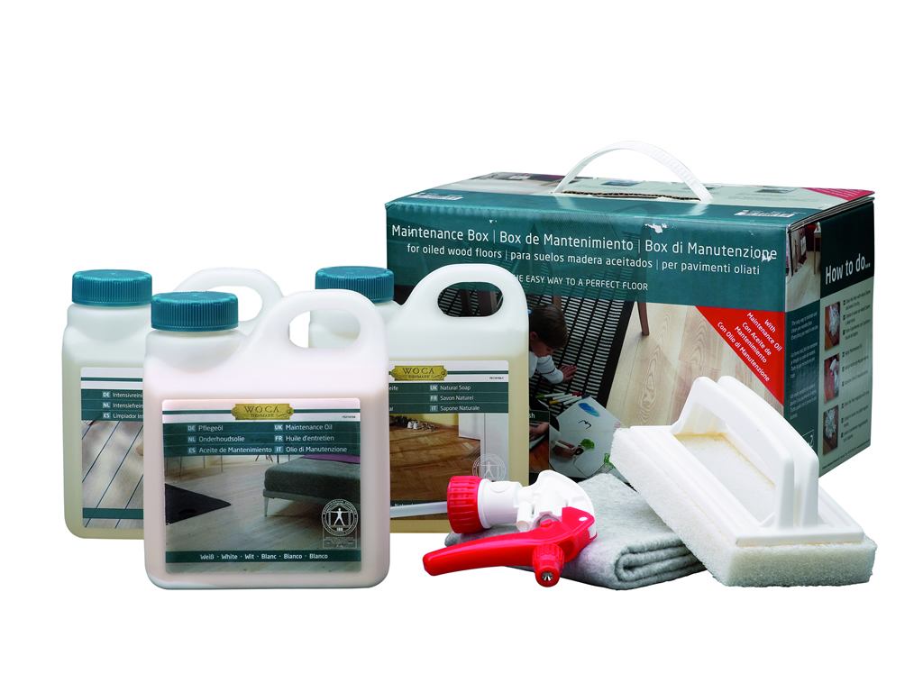 Pflegeset geoeltes Parkett