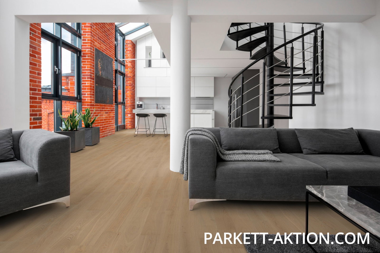 Dielen Parkett Esche weiss lackiert