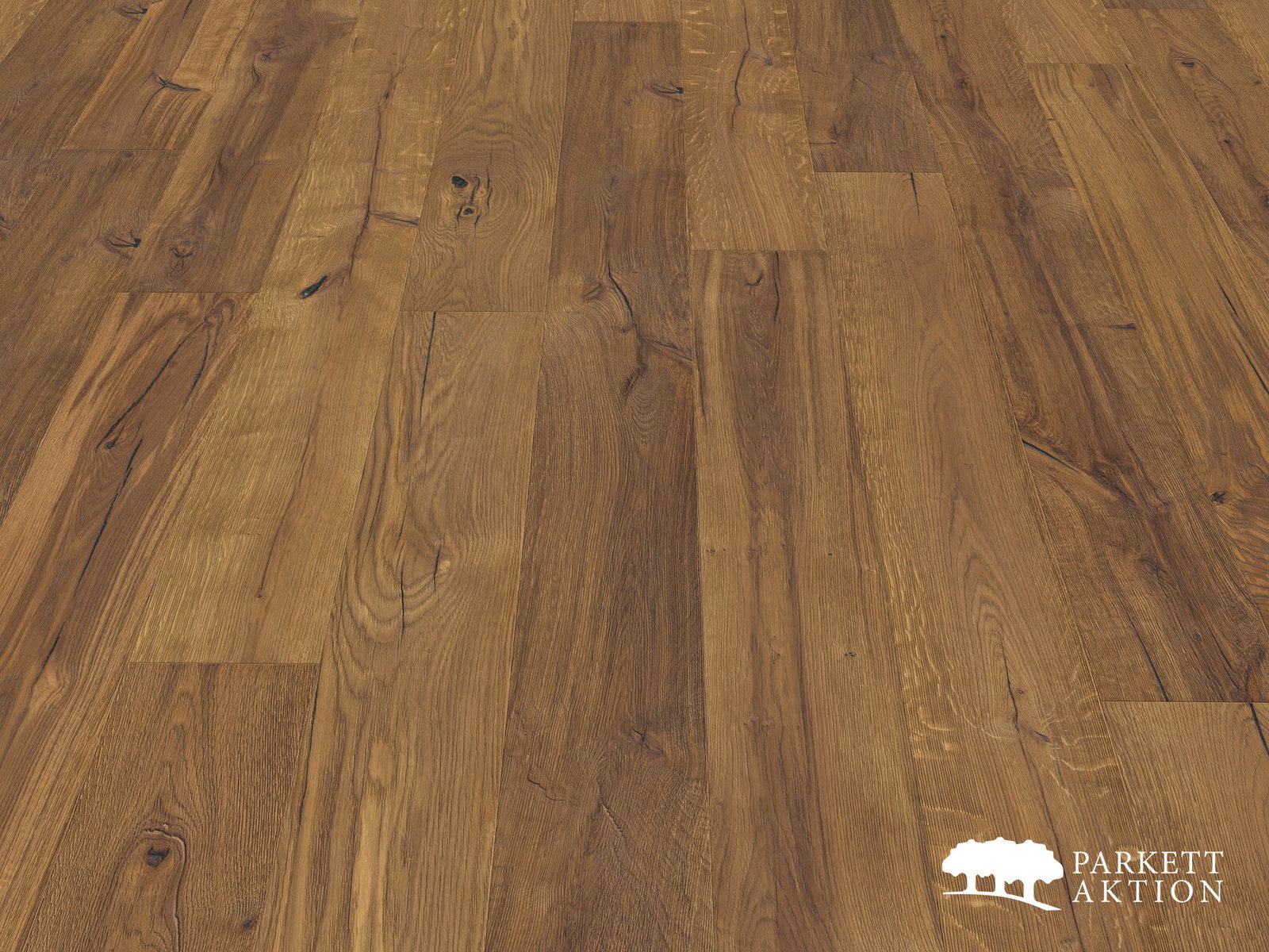 Altholz Parkett Eiche antikbraun geräuchert gebürstet geölt