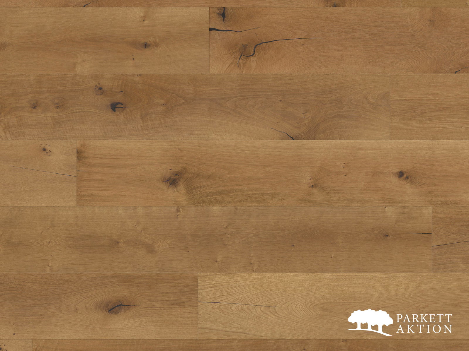 Breitdiele Eiche country gebürstet geölt mit Klick System