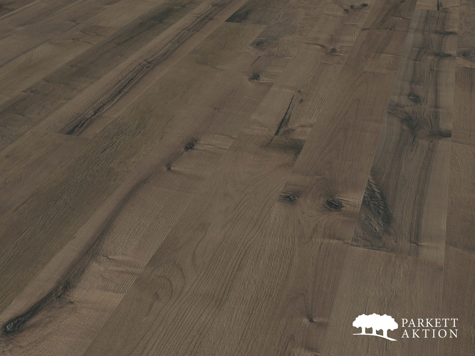 Landhausdiele Ahorn vergraut rustikal geölt