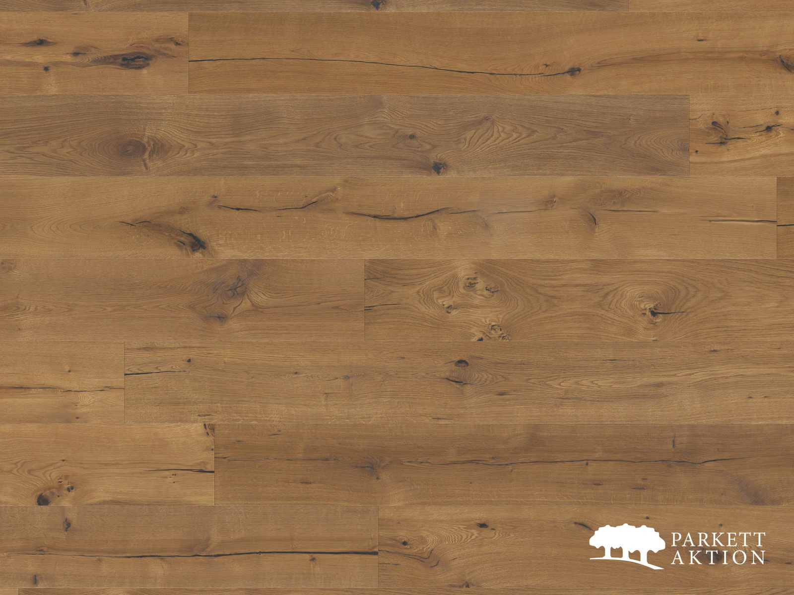 Parkett Dielen Eiche rustikal geölt gebürstet mit Klick System