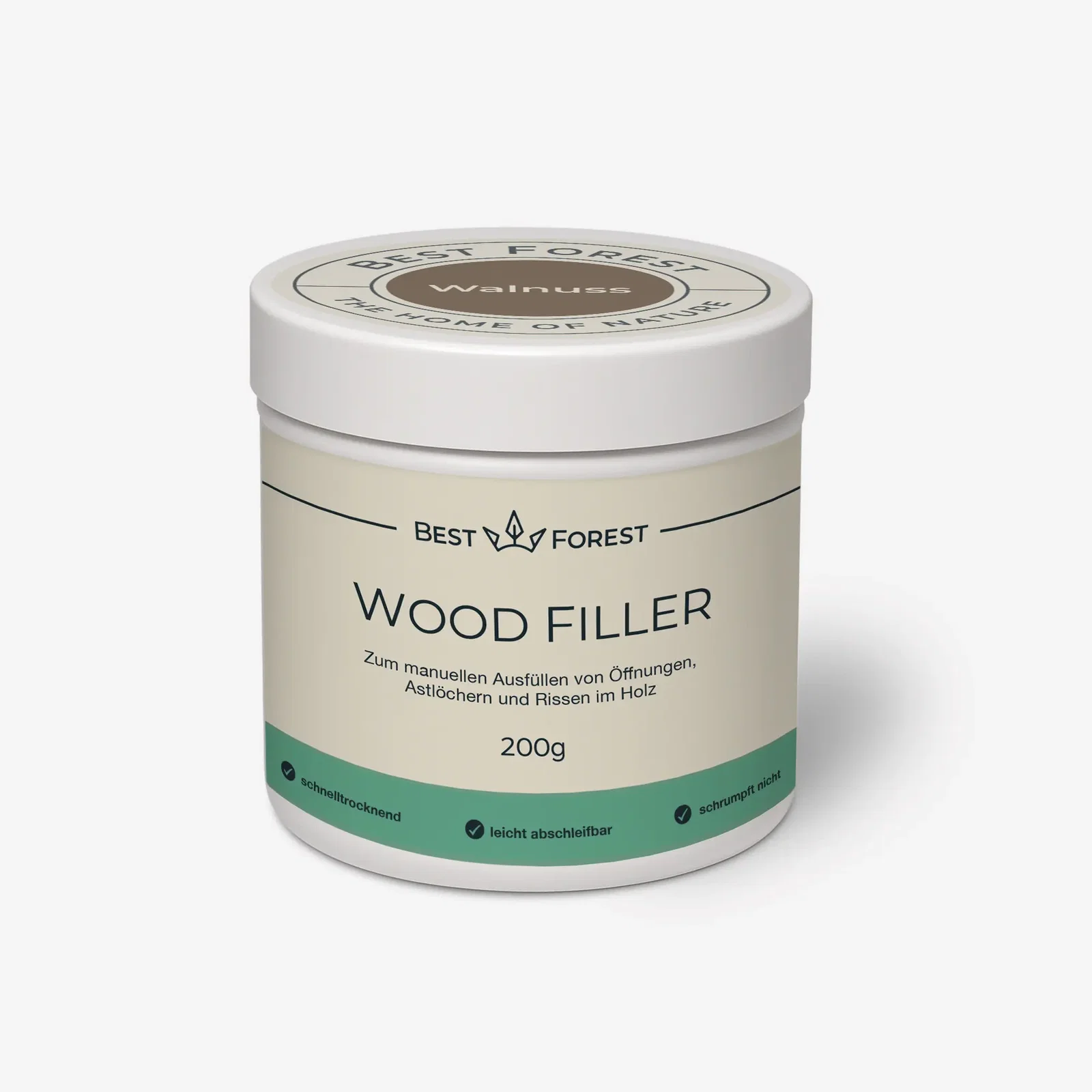 Best Forest Woodfiller Walnuss