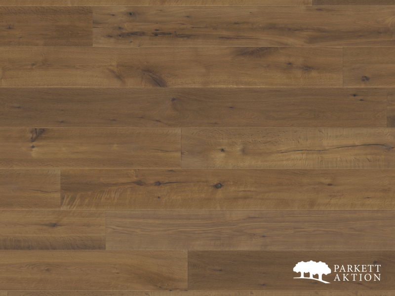 Landhausdiele Eiche Country geräuchert handgehobelt geölt