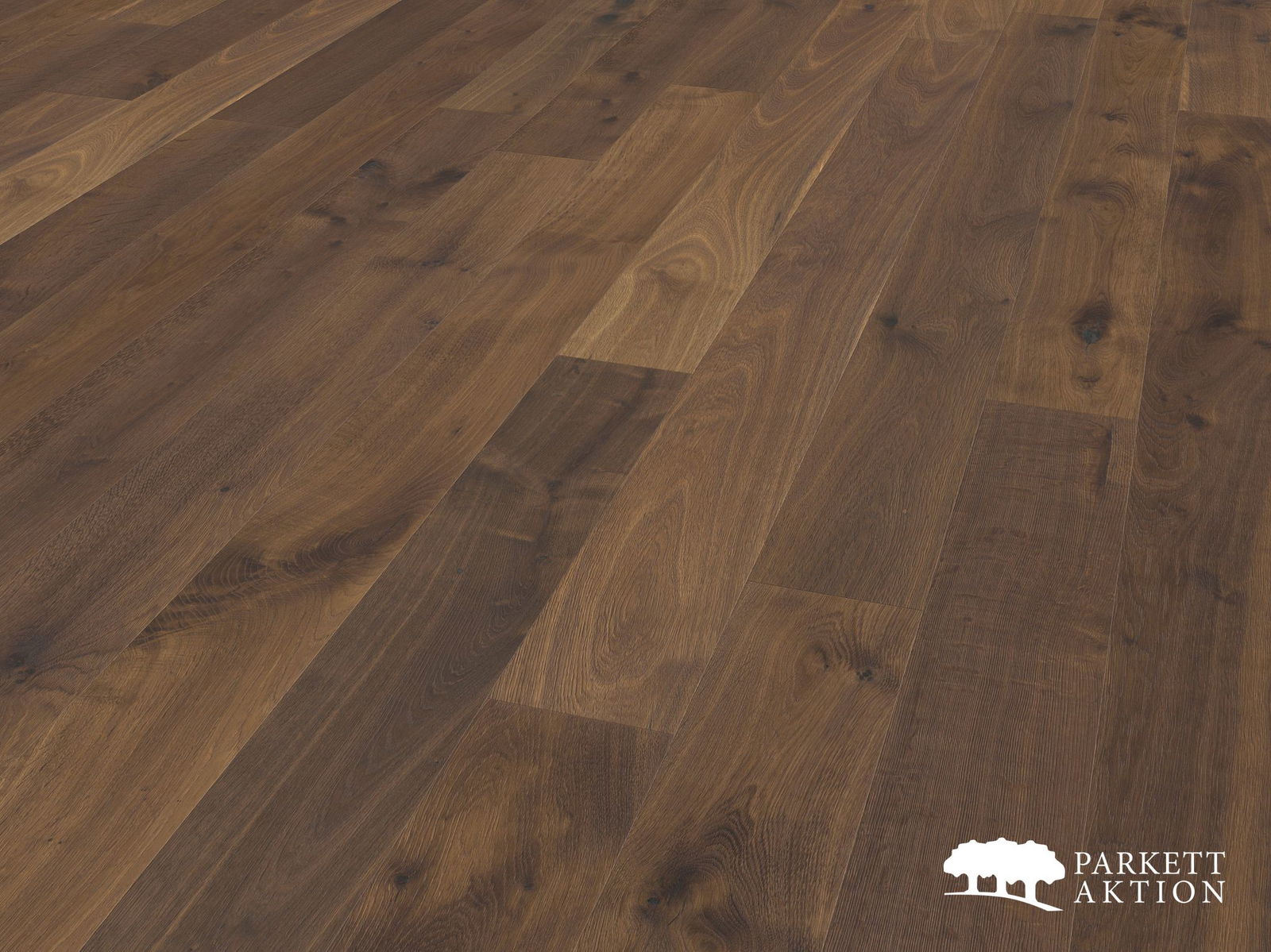 10 mm Parkett Dielen Eiche geräuchert geölt