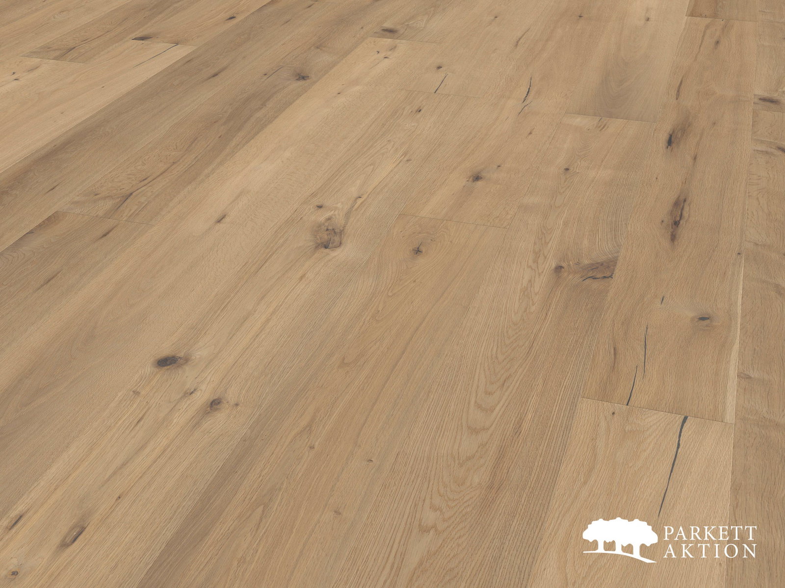 Parkett Diele Eiche Rohholzoptik Klickparkett