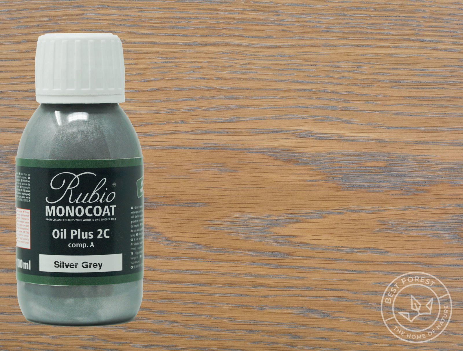 Rubio Monocoat Holzschutzöl Silver Grey