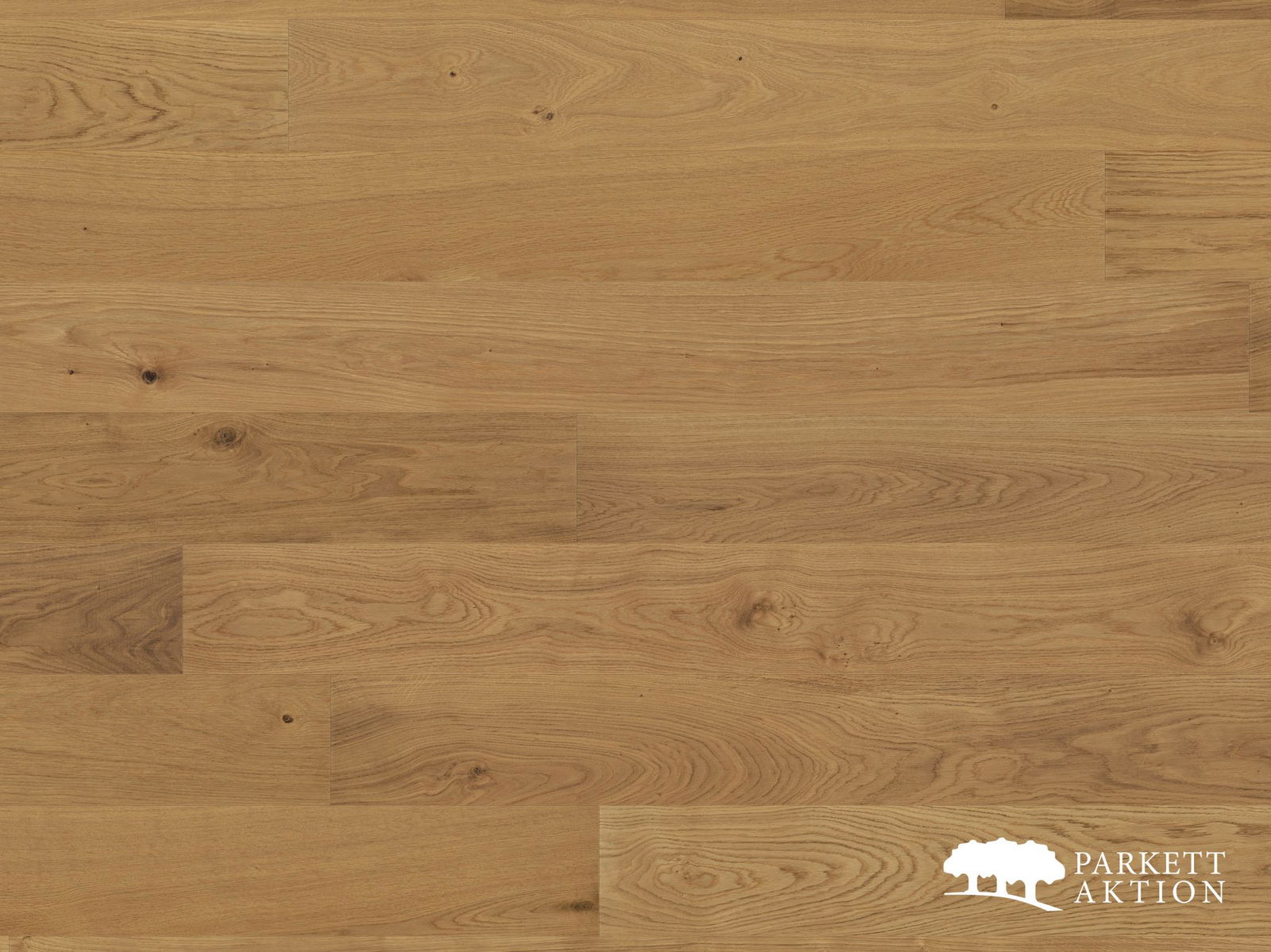 Landhausdiele Eiche astig markant matt lackiert