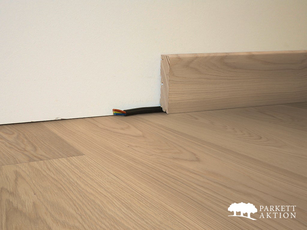 Sockel elle sockelleisten eiche gebürstet weiss sockelleisten geölt