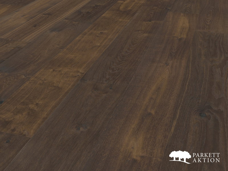 Breitdielen Eiche kerngeräuchert handgehobelt geölt astig