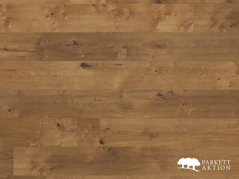 Breitdiele Eiche country geräuchert handgehobelt sägeschnitt 3D Äste geölt