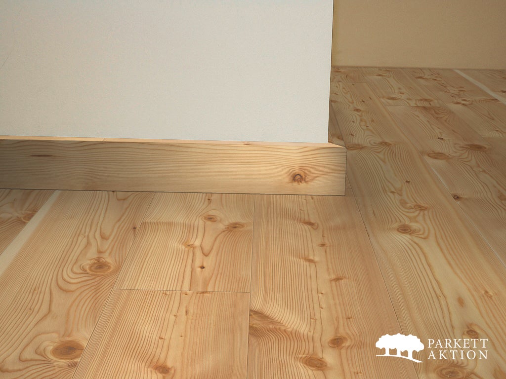 Sockel kier sockelleisten gebirgslaerche gebürstet gebuerstet matt geölt