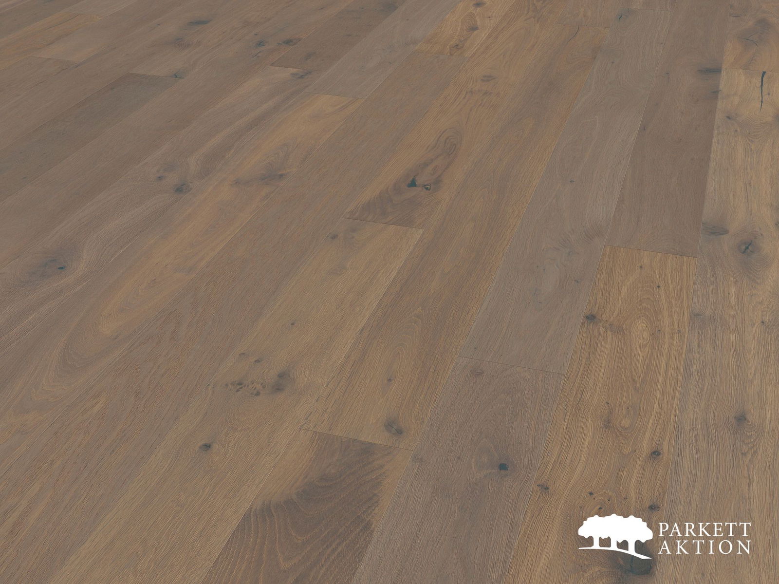 10 mm Parkett Dielen Eiche weiss geölt geräuchert