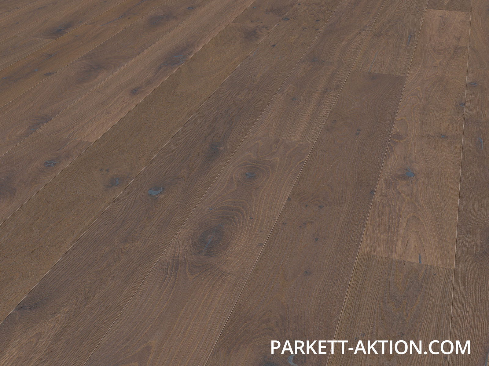 Montifloor Landhausdiele Eiche graphite gebürstet geölt