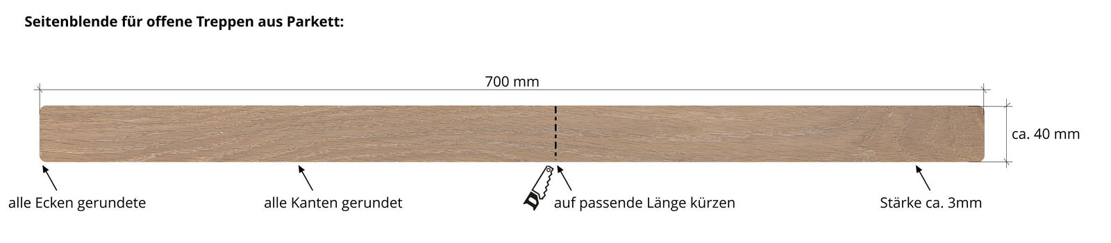 seitlicher abschluss gebürstet treppen 131350 geölt