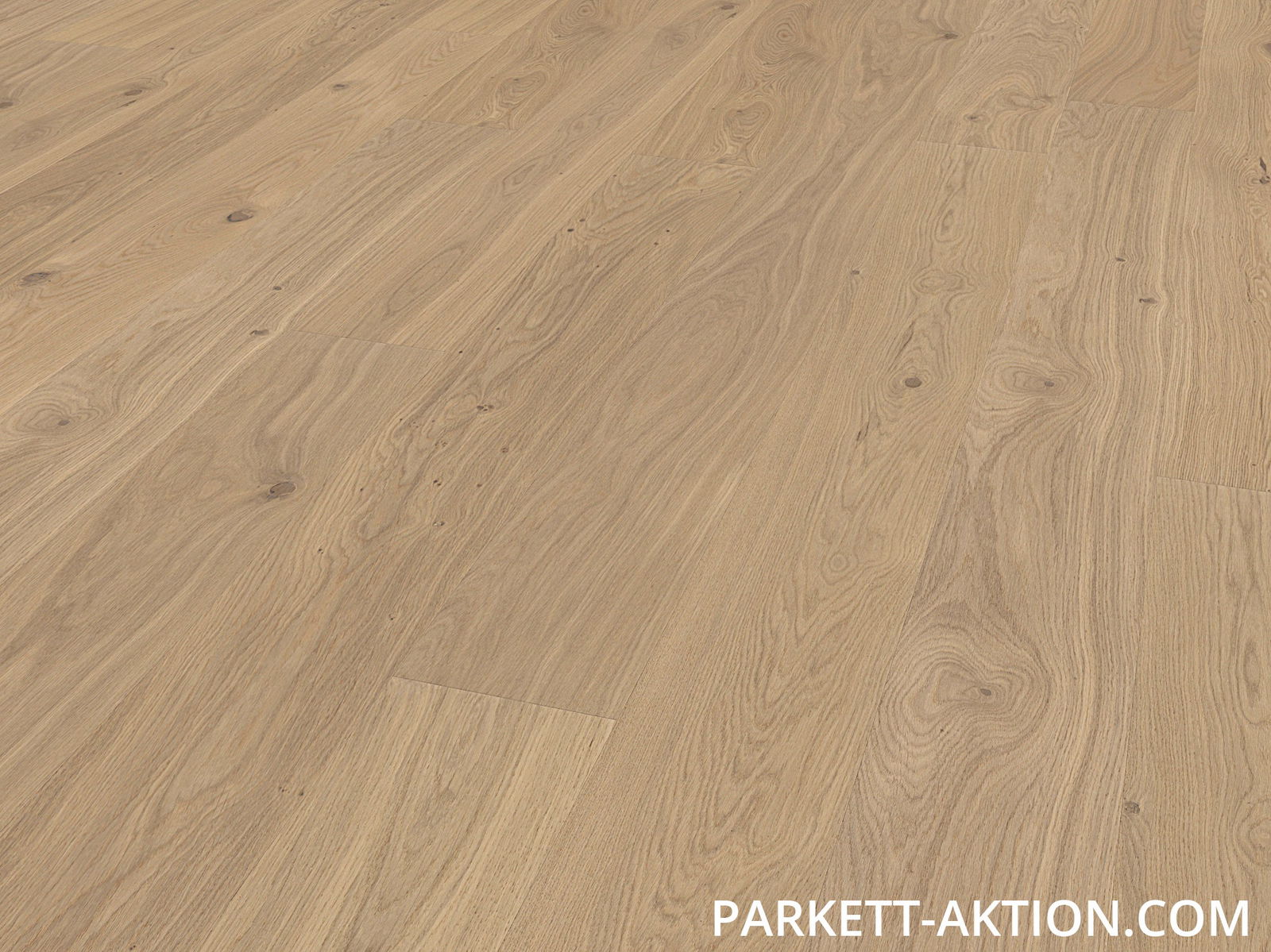 Parkett Dielen Eiche country weiss lackiert