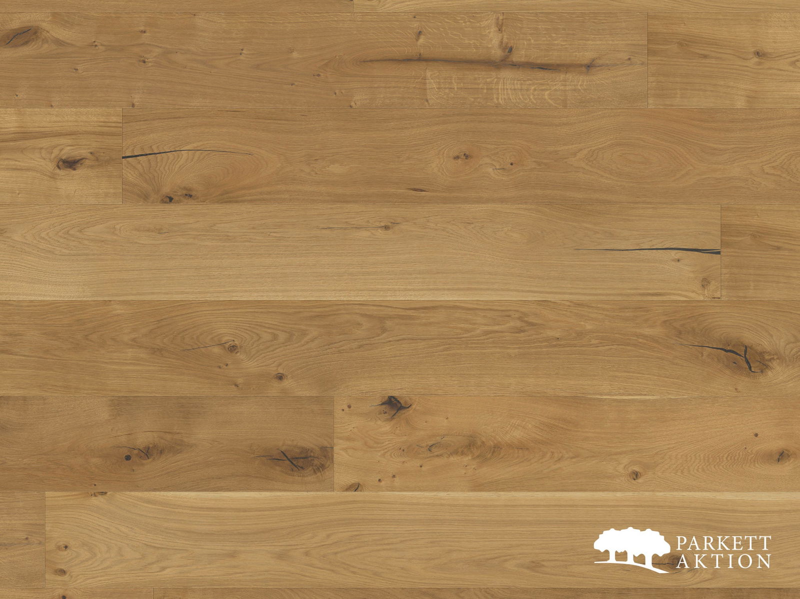 Breitdielen Wildeiche gebürstet geölt