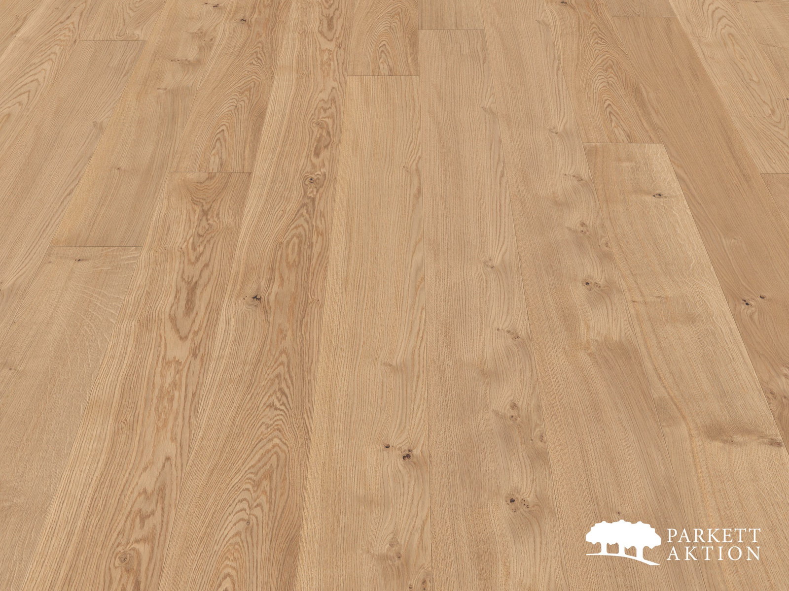 3-Schicht Landhausdiele Eiche astig geölt