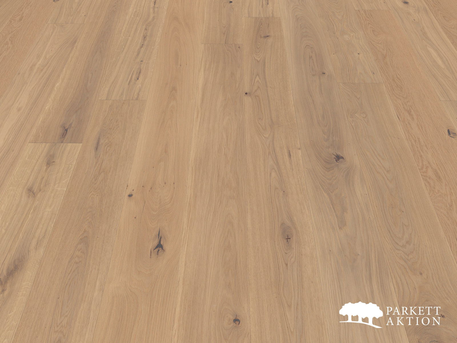 Parkett Dielen Eiche hell country gebürstet weiss geölt