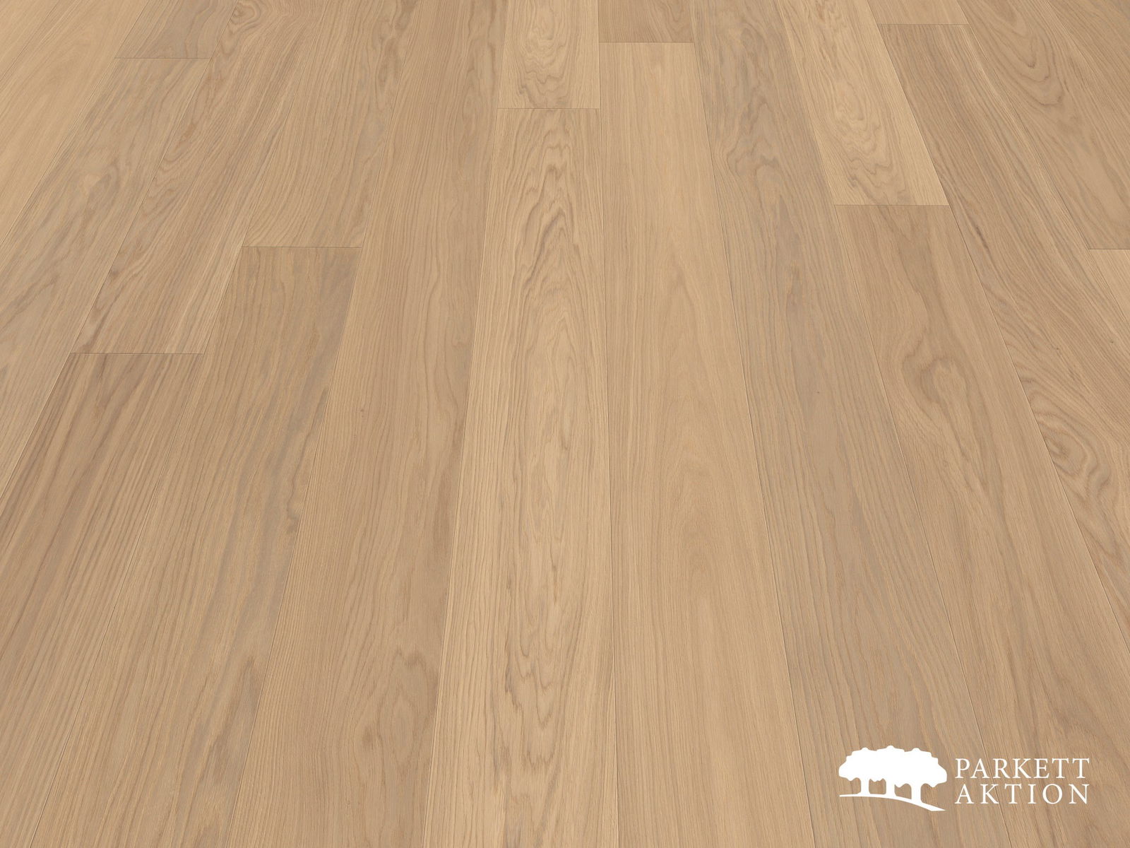 Parkett Diele Eiche astfrei gebürstet weiss geölt Klickparkett