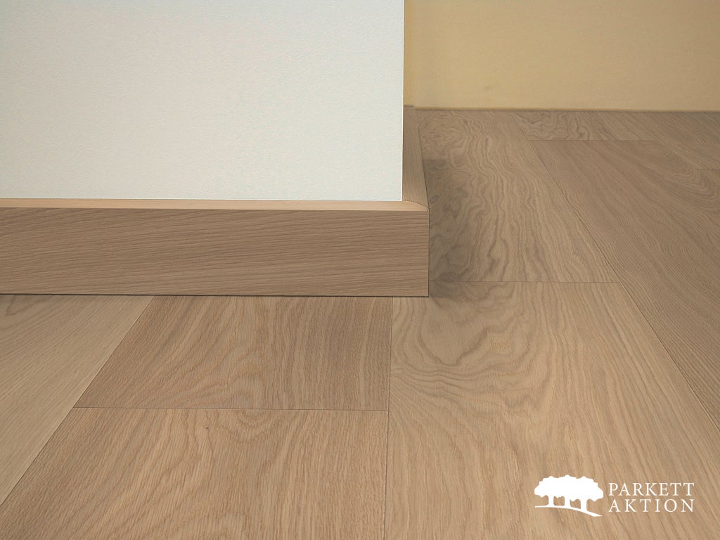 Sockel sockelleisten eiche cube gebürstet weiss matt geölt