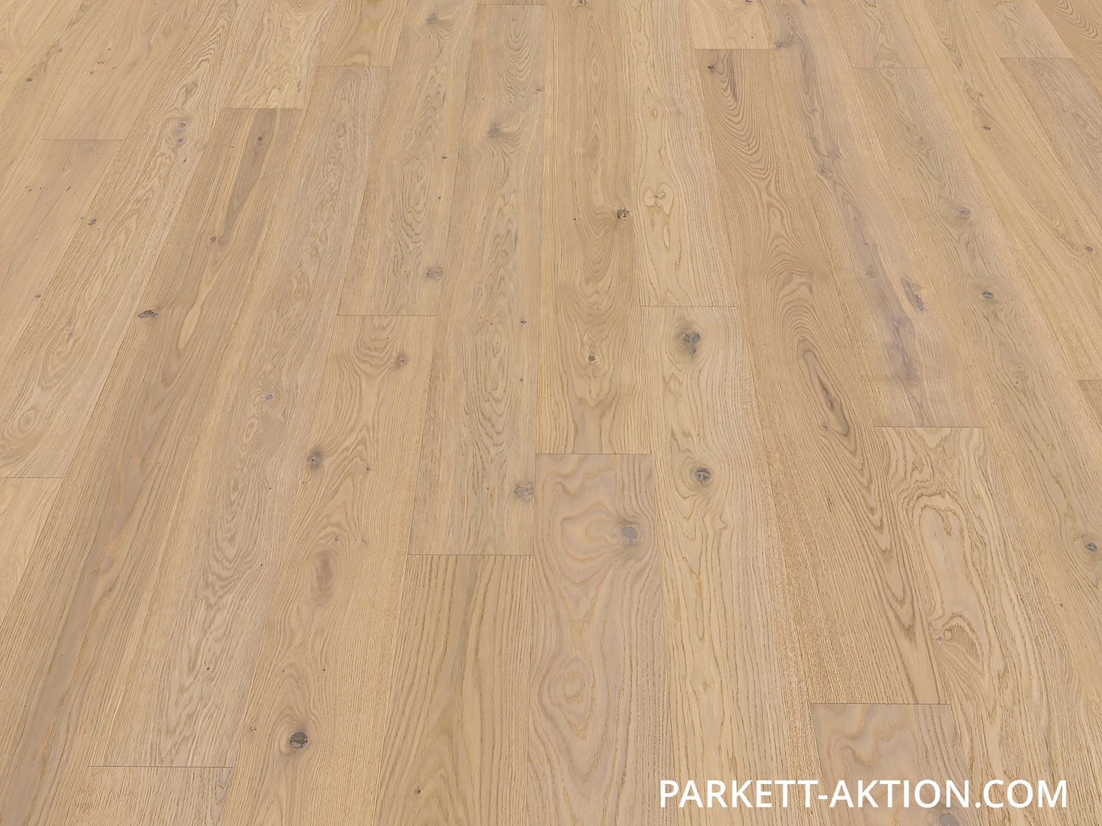 Dünndiele Eiche country plus gebürstet wohnfertig weiss geölt