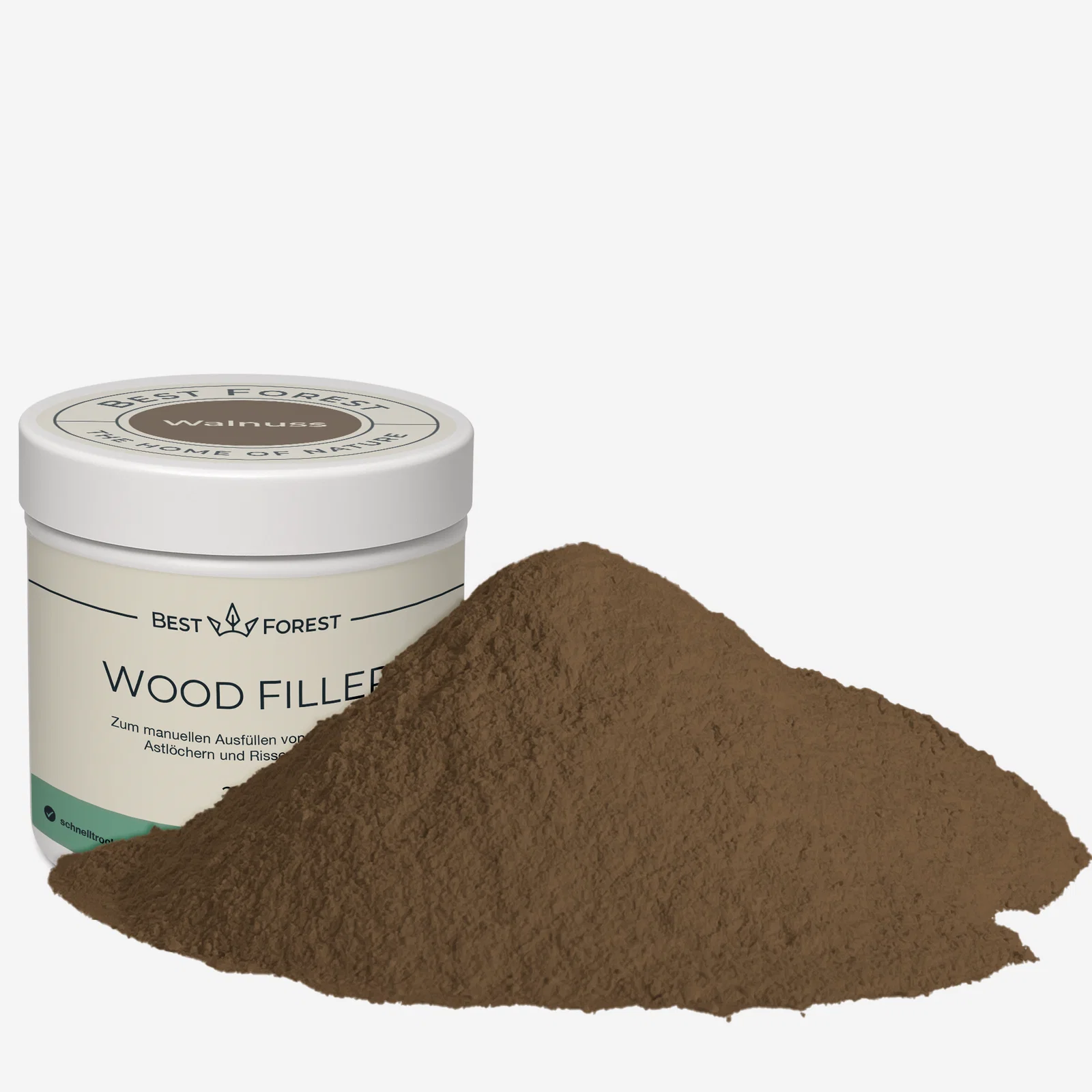 Best Forest Woodfiller Walnuss