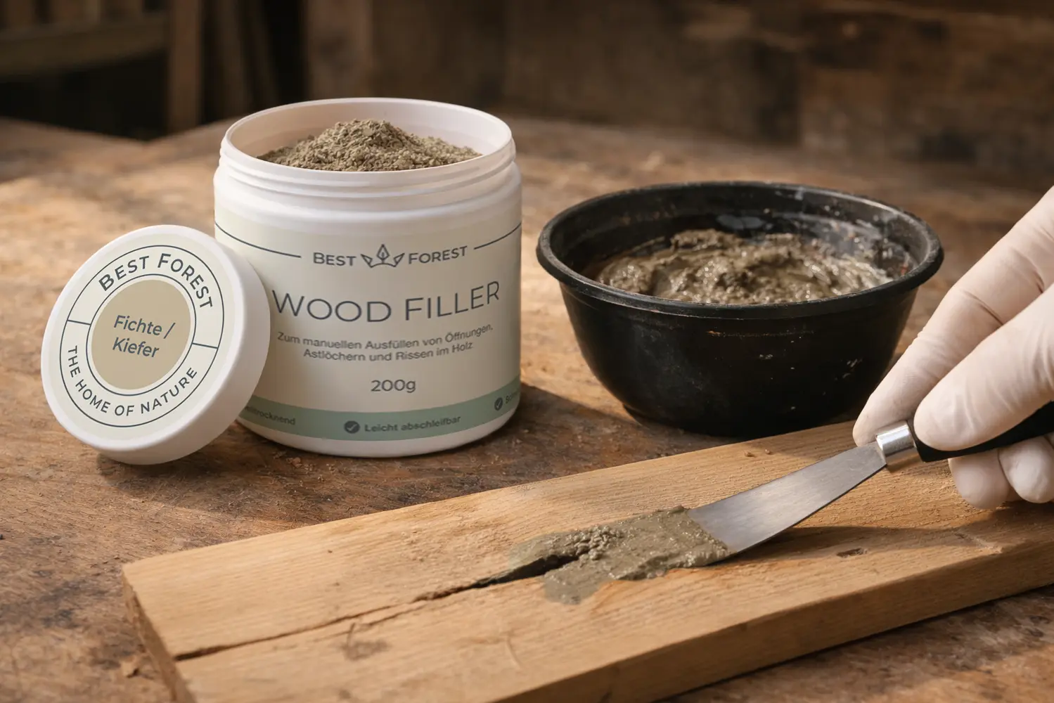 Best Forest Woodfiller Fichte