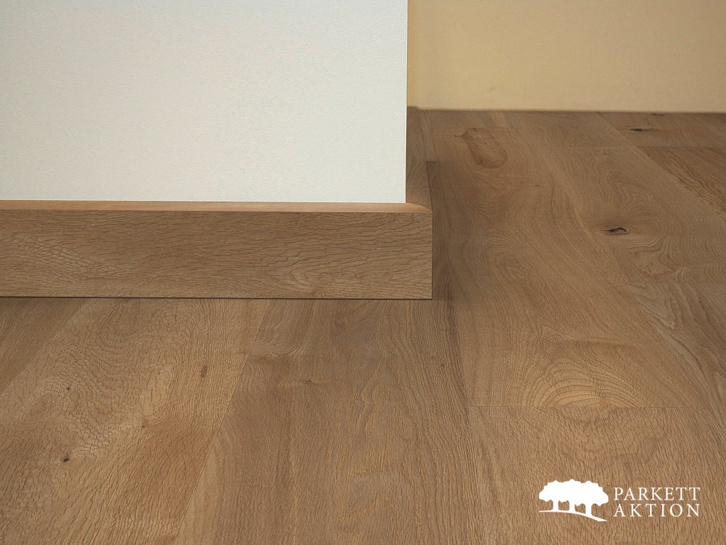 Sockelleisten Eiche Cube Matt Lackiert