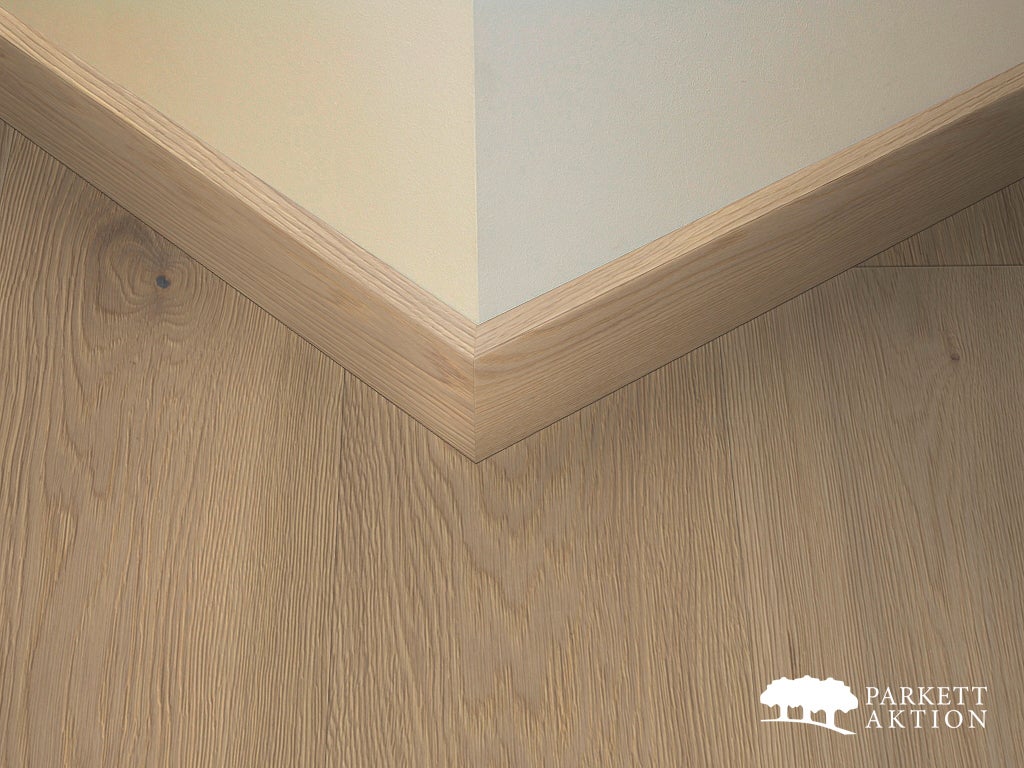 Sockel sockelleisten eiche cube58 gebürstet weiss matt geölt