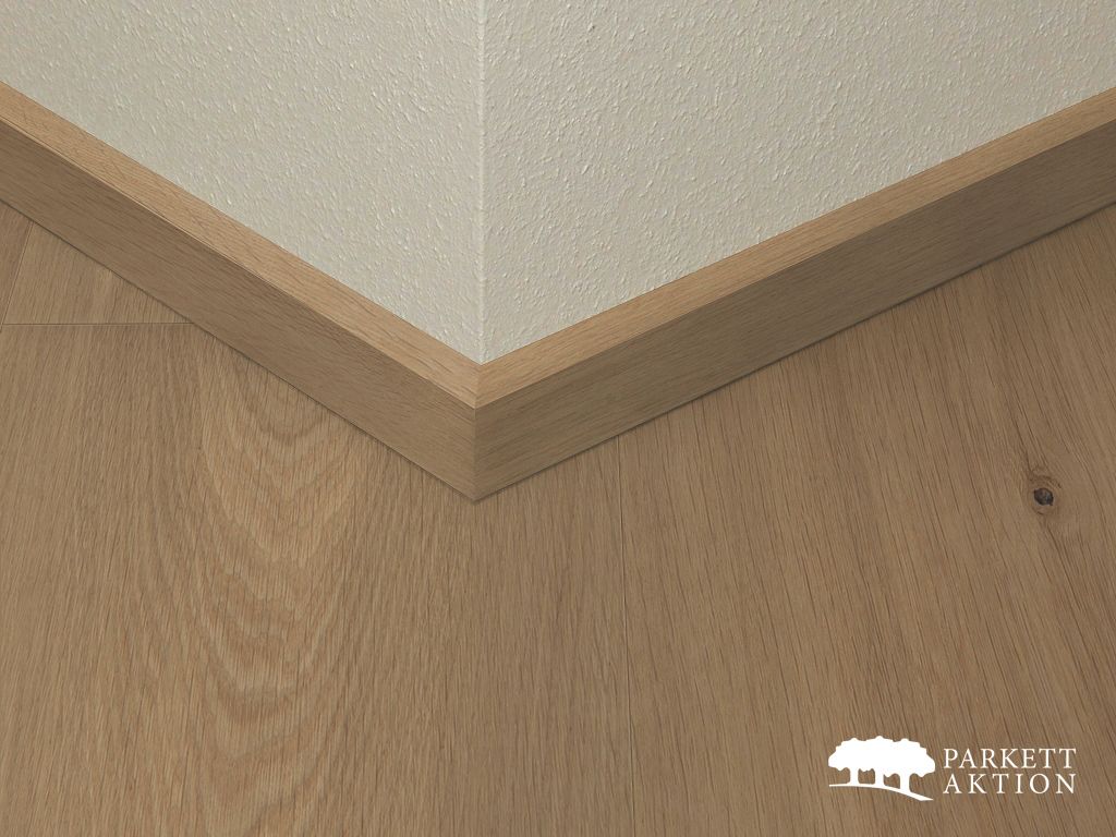 Abschlussleisten Eiche Cube 40 Rohholzoptikk matt lackiert